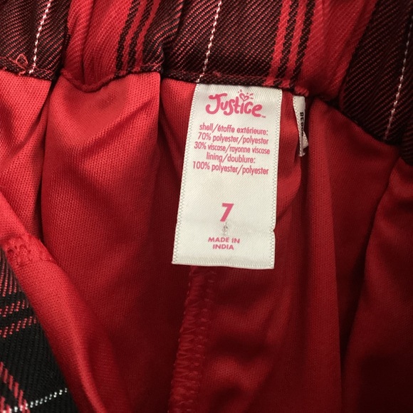 Justice plaid skort! - Picture 4 of 4